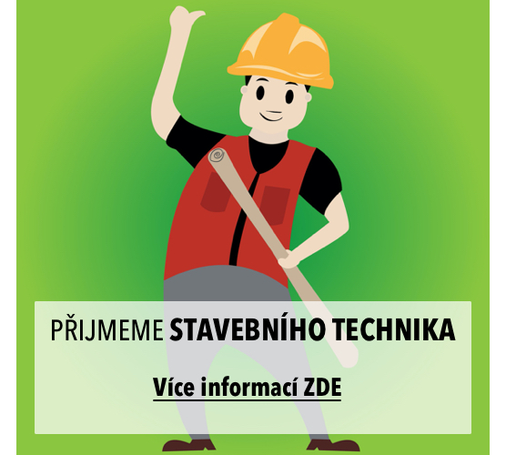Přijmeme stavebního technika Přijmeme stavebního technika